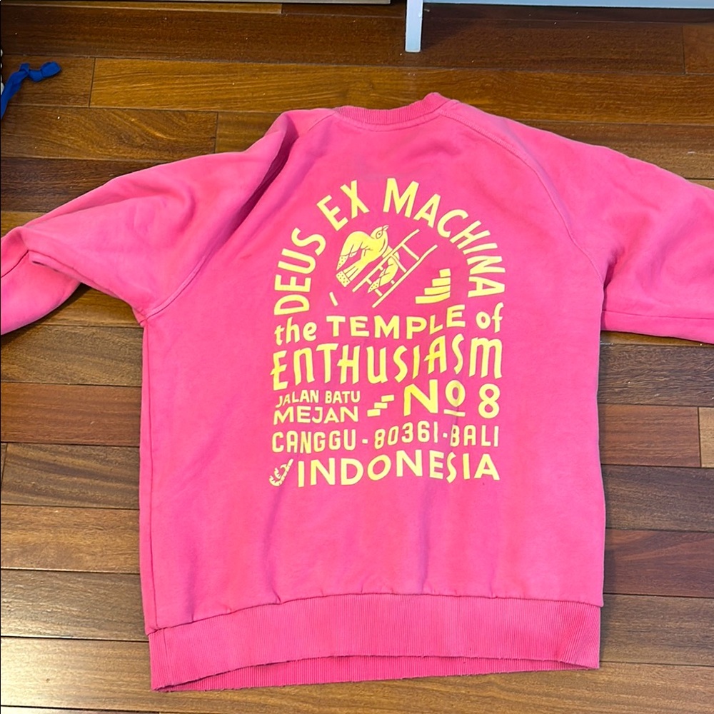 Deus Ex Machina Pink Sweatshirt